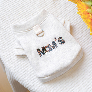 PETCIRCLE Pet Circle - Pet <b>Clothes</b>, Dog and <b>Cat</b> Apparel, Mom's Best Friend - Light Gray - Product Image 3