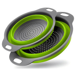 Passoire de cuisine extensible pour évier, panier égouttoir à fruits, filtre de cuisine durable en plastique - Product Image 1