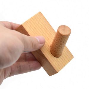 Wholesale <b>Wooden</b> Wall <b>Hook</b> for <b>Coat</b> Towels Clothes Bags - Product Image 5