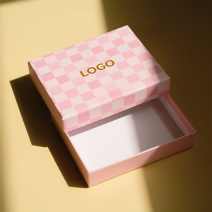 Tamaño personalizado 2 piezas <span class=keywords><strong>tapa</strong></span> extraíble caja <span class=keywords><strong>de</strong></span> regalo textura impresión caja <span class=keywords><strong>de</strong></span> <span class=keywords><strong>cartón</strong></span> <span class=keywords><strong>con</strong></span> logotipo <span class=keywords><strong>de</strong></span> embalaje - Product Image 2