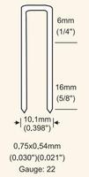 Vente chaude 22 Ga 1416 fil fin 6-16mm 14 séries agrafeuse pneumatique agrafeuse pour le travail du bois