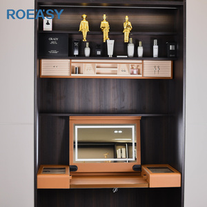 ROEASY <span class=keywords><strong>Armoire</strong></span> Commode <span class=keywords><strong>Armoire</strong></span> Cachée Commande Vocale Montre Remontoir Bijoux Stockage Organisateur Levage Intelligent <span class=keywords><strong>Armoire</strong></span> Suspendue - Product Image 6