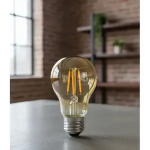 หลอดไฟ LED 6w 2700k ฐาน E14 ดีไซน์หรูหราสไตล์วินเทจ - Product Image 3