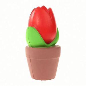 Jouets anti-stress en mousse PU en forme de boule avec logo imprimé, tulipe, pour la promotion des entreprises - Product Image 3