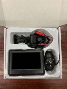Caméra vidéo sans fil intelligente avec vision nocturne 720P, 4,3 pouces, ABS blanc, audio, télécommande filaire, moniteur pour bébé, voiture - Product Image 4