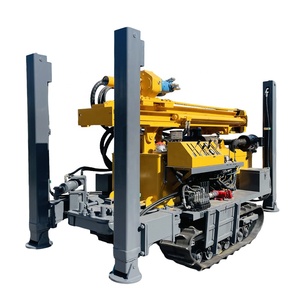 Plataforma de Perforación Rotatoria para Pozos de Agua de 180 Metros de Profundidad, con Motor Diésel y Caja de Cambios, para Industrias de la Construcción - Product Image 1