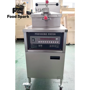 Équipement de restaurant, <span class=keywords><strong>friteuse</strong></span> électrique <span class=keywords><strong>25</strong></span> <span class=keywords><strong>litres</strong></span>, <span class=keywords><strong>friteuse</strong></span> à pression au <span class=keywords><strong>gaz</strong></span> style USA, modèle FS-700G - Product Image 2