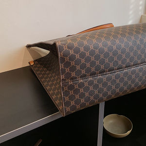 Bolso de Mano de Cuero PU para Mujer, Maletín con Cierre de Cremallera, Gran Capacidad, para Uso en Oficina, Porta Cuadernos de Lujo, con Logotipo ODM - Product Image 6