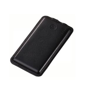 Batería Externa Recargable de Cuero Mini, Cargador Portátil de 8000 mAh, Batería Externa Delgada Tipo Cartera para Negocios - Product Image 4