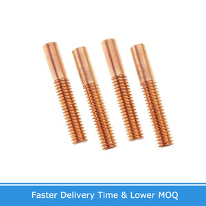 EDM điện cực đồng đỏ tím Đồng chủ đề điện cực G1/4 G1/8 PT1/4 1/8 3/8 1/16 UNC 4 #-10 # M0.8-M24 - Product Image 2