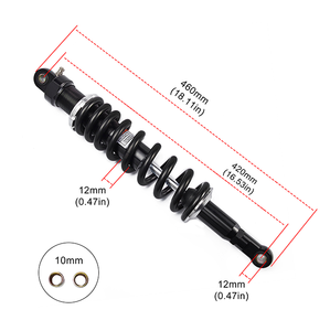 Amortisseur de suspension à ressort de 12 <span class=keywords><strong>mm</strong></span> 420 <span class=keywords><strong>MM</strong></span> 430 <span class=keywords><strong>MM</strong></span> 450 <span class=keywords><strong>MM</strong></span> 460 <span class=keywords><strong>MM</strong></span> 470 <span class=keywords><strong>MM</strong></span> <span class=keywords><strong>480</strong></span> <span class=keywords><strong>MM</strong></span> 520 <span class=keywords><strong>MM</strong></span> Convient aux véhicules tout-terrain et hors route - Product Image 6