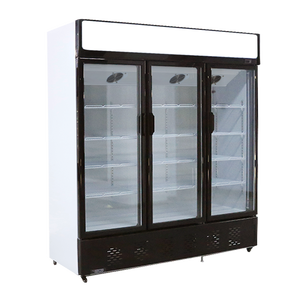 Réfrigérateur et congélateur vertical à porte vitrée pour boissons commerciales, porte simple, double ou triple - Product Image 6