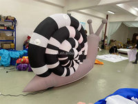 Mascotte géante gonflable d'escargot animal cartoon pour la décoration de fête à thème de parc