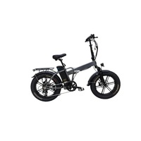 Vélo électrique pliable tout-terrain à pneus larges 48V avec batterie au lithium 18Ah, 7 vitesses, cadre en aluminium du Vietnam et moteur arrière sans balais