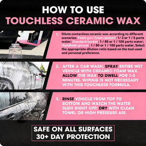 น้ำยาทำความสะอาดรถยนต์นิเคิลียง บาวซินี ชนิดแชมพูเคลือบเซรามิกแบบโฟม ไม่ต้องล้างออก ไม่ทิ้งคราบ กลิ่นน้อย หมดอายุ 12 เดือน - Product Image 3