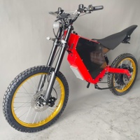 Nueva Bicicleta Eléctrica Todoterreno 2026 de 496 Nm, Motor de 22000 W, Batería de 72V75AH, Faros LED, Velocidad Máxima de 130-150 km/h, Ruedas de Aleación de Aluminio