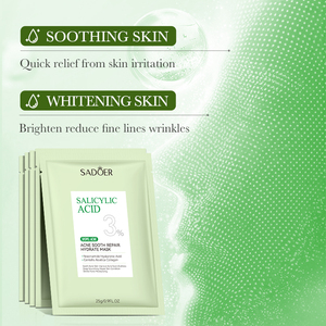 Ensemble de soins de la <span class=keywords><strong>peau</strong></span> <span class=keywords><strong>à</strong></span> l'acide salicylique SADOER, kit de soins hydratants naturels pour les peaux sujettes <span class=keywords><strong>à</strong></span> l'acné, affine le teint pour une <span class=keywords><strong>peau</strong></span> jeune et claire - Product Image 2