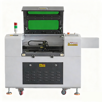 Máquina de Grabado y Corte Láser de CO2 de Alta Precisión 6040 para Madera, MDF y Papel con Corte de Materiales No Metálicos, CNC, Wi-Fi/USB