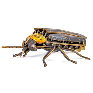 Mô hình côn trùng 3D tự làm Wincent Wholesale, bộ sưu tập mới, tranh tô màu UV phát sáng, trò chơi xếp hình cho trẻ em - Product Image 3