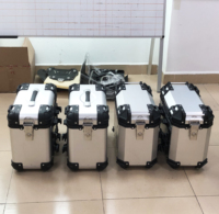 Boîte latérale de bagage pour moto, boîtier latéral pour bagages, résistant à l'eau, pour moteur 37L, alliage d'aluminium, offre spéciale, nouveauté 2020