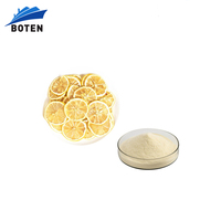 Prix de gros en vrac OEM, 100% naturel, tranches de citron jaunes lyophilisées