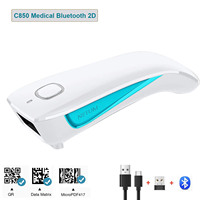 Lecteur de codes-barres portable sans fil Bluetooth NETUM 3 en 1, lecteur de codes QR, scanner PDF417 pour entrepôt, magasin C750