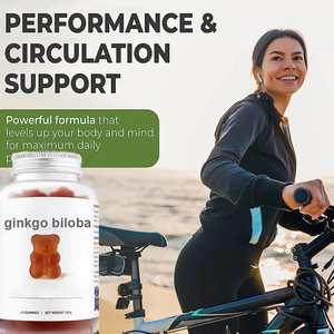 Ausreson Private Label Organic <span class=keywords><strong>Ginko</strong></span> <span class=keywords><strong>Biloba</strong></span> foglie di vitamine gommose Ginkgo <span class=keywords><strong>Biloba</strong></span> Gummies per il potenziamento del cervello - Product Image 3