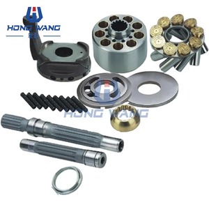 Kit de réparation de pompe hydraulique principale d'excavatrice : bloc-cylindres, espaceur de retenue, sabot de piston, plaque oscillante pour (KAWASAKI) K7V63 - Product Image 4