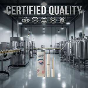 <span class=keywords><strong>Biotine</strong></span> Kératine 3D Double Tête Cils et Sourcils Sérum Naturel Sans Huile Organique Vegan Rehausseur de Croissance de Marque Privée - Product Image 6