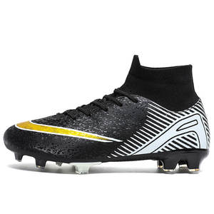 Chaussures de football respirantes, bottes de football de l'industrie chinoise non lacées, chaussures de football durables - Product Image 3