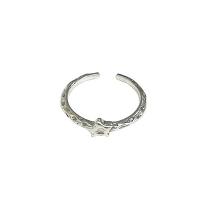 S925 Sterling Silver Star <b>Ring</b> For Women <b>Open</b> Design Fashionable Simple Jewelry Everyday Wear - Product Image 5