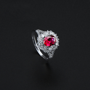Set di Anello e Collana Luxy all'Ingrosso, Zirconia 5A, Argento 925, Gioielli Raffinati, Set Regalo di Natale per Donne - Product Image 6