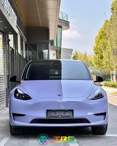 La pellicola vinilica viola resistente ai graffi in TPU di alta qualità PPF è ispirata al segreto di Victoria - Product Image 5