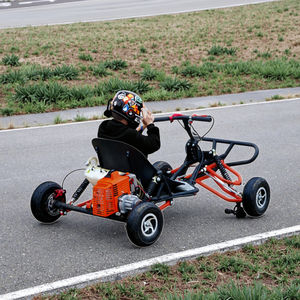 Kart électrique quatre roues édition rouge très populaire pour adultes, idéal pour les loisirs en extérieur, avec transmission par chaîne, pour le drift et les excursions transfrontalières. - Product Image 6