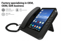 Teléfono Inalámbrico Inteligente con Video 4G LTE, Doble Tarjeta SIM, Terminal Telefónico Fijo para Hotel, Hogar y Oficina, Teléfono Android Inalámbrico 3G 2G