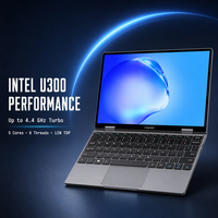 Laptop Lipat CHUWI Yoga 360 Intel 16GB RAM Layar IPS 10.51" 16:10 SSD Keyboard Inggris Bodi Aluminium Windows 11 Pro Baru