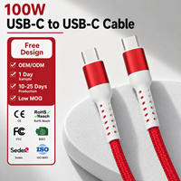 Câble de charge rapide USB Type C haute vitesse KYT 100w 2m OEM pour 14 Pro Max