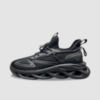 Chaussures de sport décontractées de luxe pour hommes, baskets de course à la mode personnalisées de la marque Jinjiang Shoe Factory, avec empeigne en maille