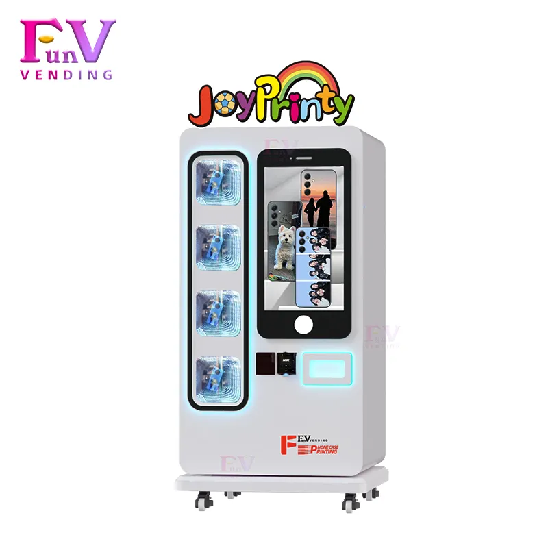 JoyPrinty Phone Case Vending Machine Automatic A3 Uv Printer Phone Case Printing Machine