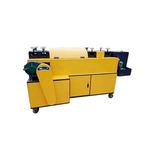 Stainless Steel Cutting Straightening Cnc Servo <b>Controlled</b> Automatic <b>Wire</b> Straightener and Cutting Brass Straightening Machine - Product Image 4