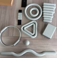 Ensemble d'haltères en silicone pour Pilates, idéal pour l'entraînement du tronc à la maison ou en studio.