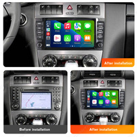 Reproductor Multimedia para Auto MEKEDE MS con Carplay, Navegación GPS, Android Auto, Audio para Auto, DSP, Pantalla IPS, RDS para Benz W203 de 8 Pulgadas