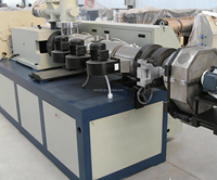 Granulateur de plastique PVC d'usine avec extrudeuse à double vis conique, tête de coupe à chaud, ligne de production de pelletiseur de plastique à refroidissement par air