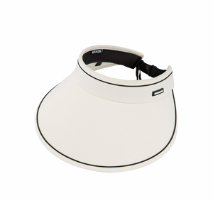 Phụ Nữ Của Mùa Hè Bãi Biển UV Bảo Vệ Mặt Trời <span class=keywords><strong>Visor</strong></span> Cap Có Thể Đảo Ngược Rộng Mũ Mặt Trời Với Rỗng Top Leopard Mô Hình Làm Oxford Vải - Product Image 5