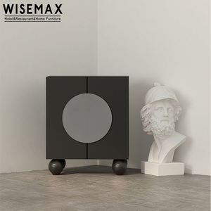 WISEMAX – meuble de chambre à coucher nordique, <span class=keywords><strong>Cube</strong></span>, cadre en bois massif, armoire de <span class=keywords><strong>chevet</strong></span>, rose, 2 tiroirs, table de nuit en bois pour la maison - Product Image 4