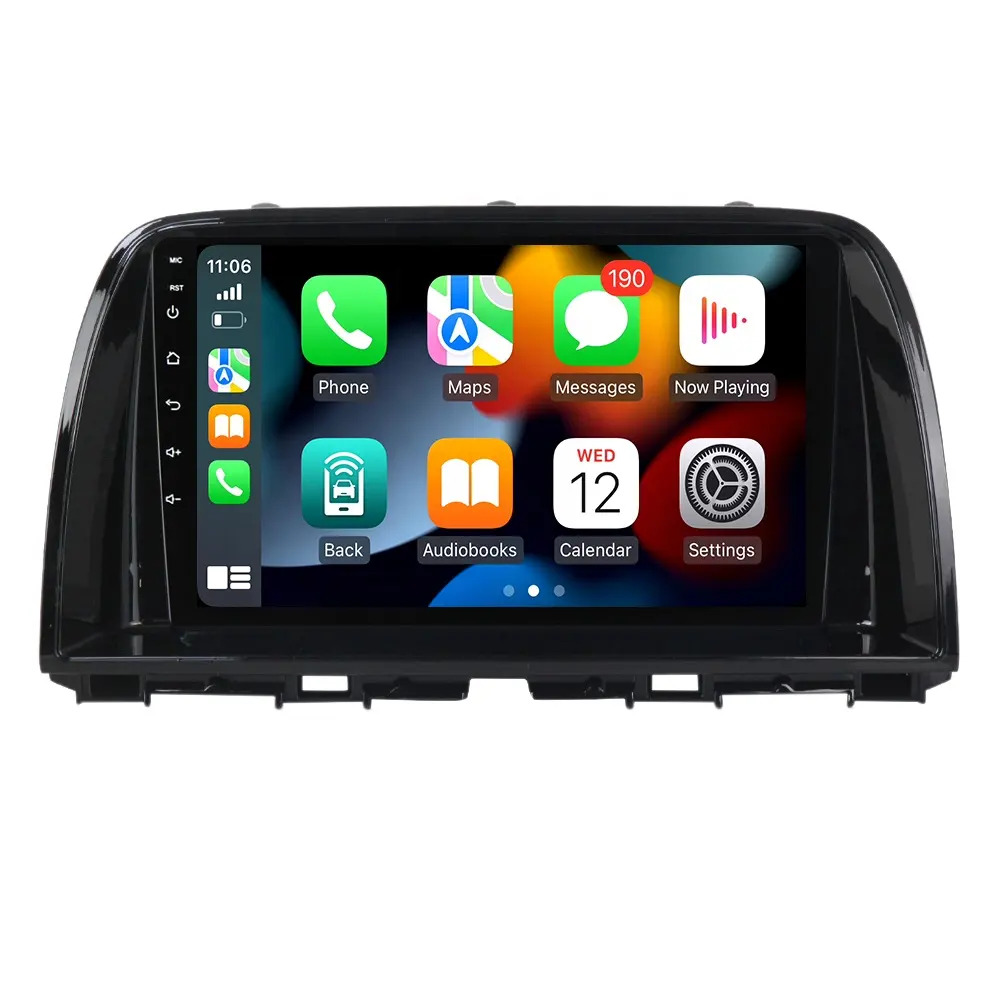 Ruiso đài phát thanh xe Android xe máy nghe nhạc cho Mazda CX5 CX-5 CX 5 2012 - 2015 Xe GPS tự động Carplay âm thanh đa phương tiện tất cả trong một âm thanh nổi
