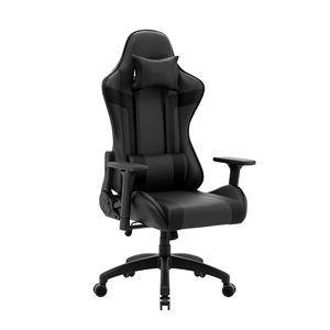 Fauteuil de Gaming Ergonomique 4D Personnalisé en Gros avec Accoudoirs 4D, Structure Métallique, Appuie-tête Inclinable et Coussin Lombaire – Noir et Violet - Product Image 1
