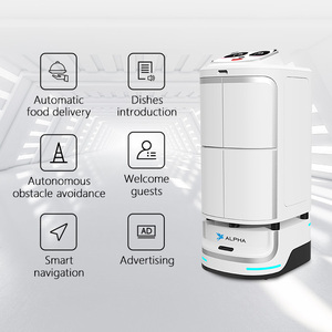 Robot de Entrega Autónomo Inteligente, de Gran Capacidad y Estable, para Restaurantes, Hoteles, Oficinas y Espacios Comerciales - Product Image 3