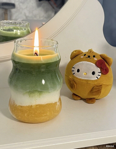 Récipients de parfum <span class=keywords><strong>Kit</strong></span> aromatique Étiquette parfumée au soja Thé individuel Fraise Autocollants glacés personnalisés Bougie Latte Matcha - Product Image 4