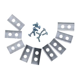 Cuchillas de Repuesto para Cortacésped Robótico de Acero Inoxidable con Tornillo, Cuchillas Plateadas de 9/18/30/45 Piezas Compatibles con Bosch - Product Image 2